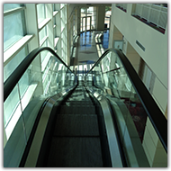 Top View From a Escalator 